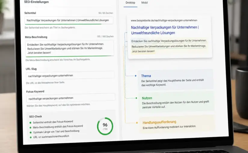 Die ideale Meta-Beschreibung: So schreiben Sie Snippets, die zum Klicken einladen