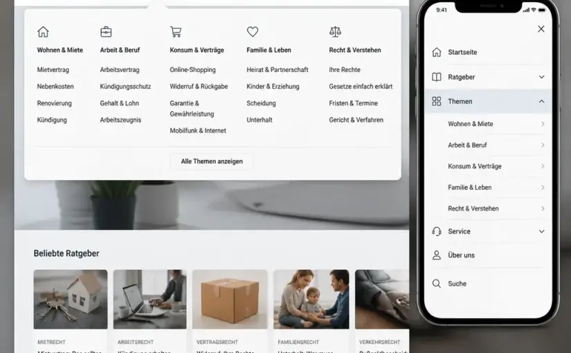 Navigation für Besucher optimieren: Der praktische Ratgeber für Websites