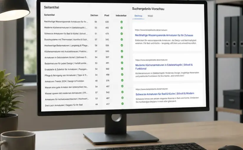 Seitentitel für Google optimieren: Der praktische Ratgeber