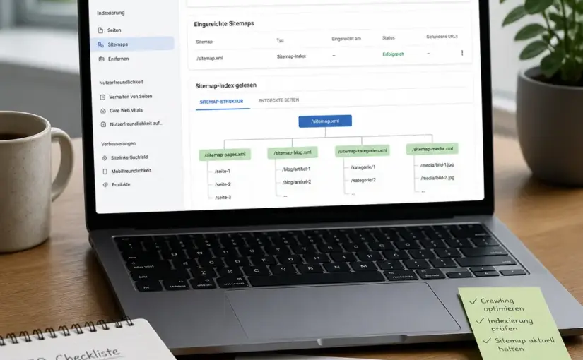 Sitemap bei Google einreichen: Anleitung, Fehlerbehebung und SEO-Tipps