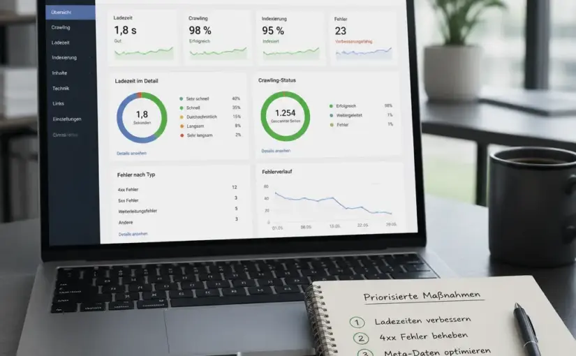 Technische Website-Analyse im Überblick: Grundlagen, Ablauf und Prioritäten