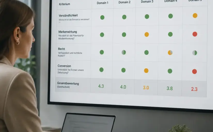 Domainbewertung für Landingpages: So ermitteln Sie den passenden Wert