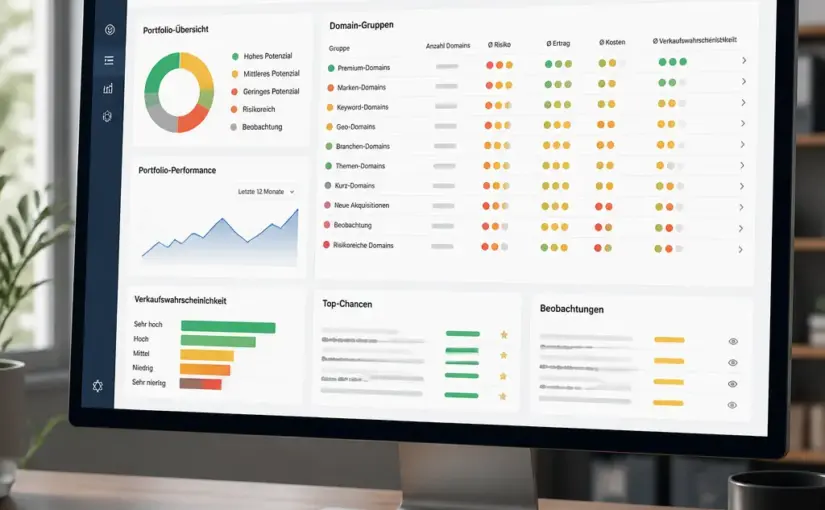 Domainbewertung für Portfolios: Methoden, Kennzahlen und eine belastbare Vorgehensweise