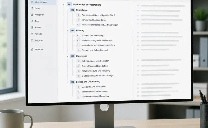 Überschriftenstruktur sinnvoll planen: Der praktische Ratgeber für klare Inhalte