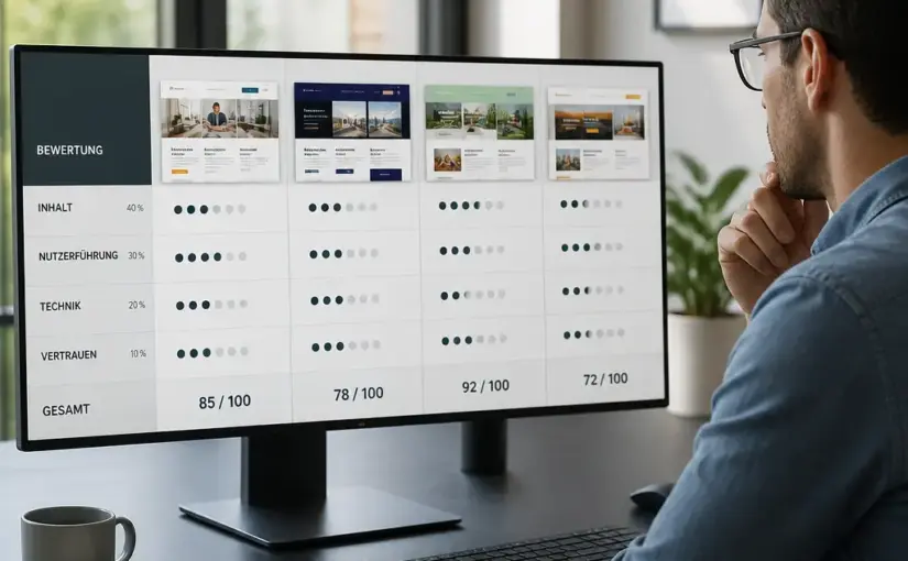 Website-Vergleich: Welche Werte zählen wirklich?